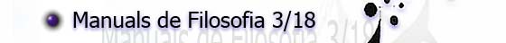 Manuals de Filosofia 3/18